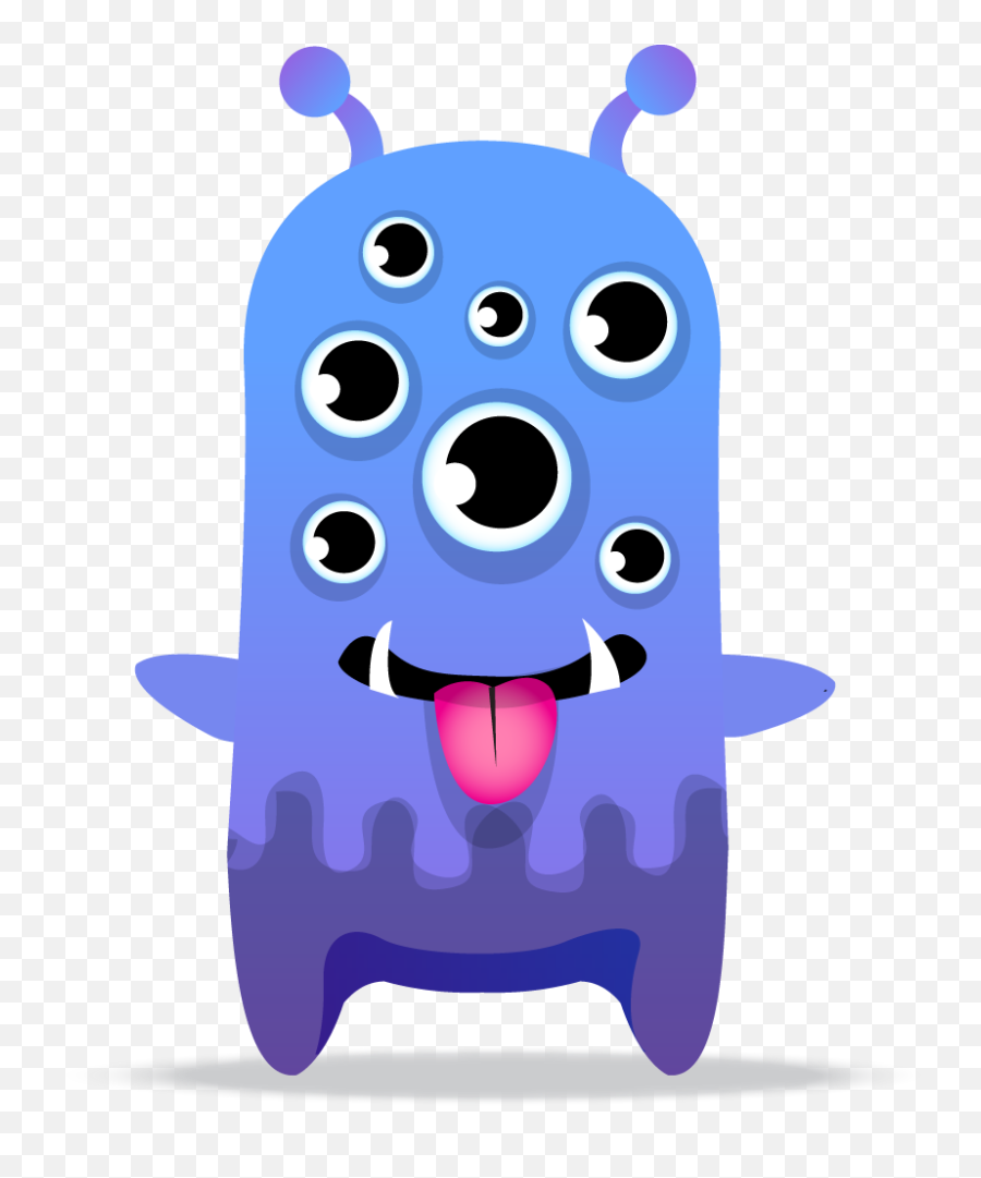 Brown Monster Clipart - Clip Art Library Blue Purple Class Dojo Monsters Emoji,Monster Clipart