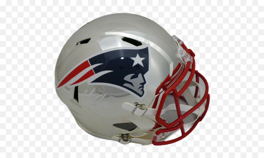 Josh Gordon New England Patriots Signed Patriots Chrome Full - Sized Speed Replica Helmet E80748 Bas Coa Patriots Team Signed Helmet Emoji,Patriots Helmet Logo