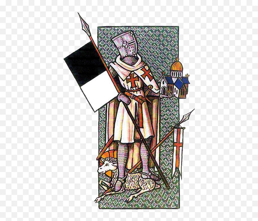 The Knights Templar And Knights Hospitaller - Templar Medieval Emoji,Knights Templar Logo