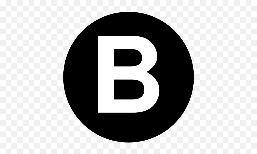 White Letter B Clip Art At Clker Emoji,Letter B Logo