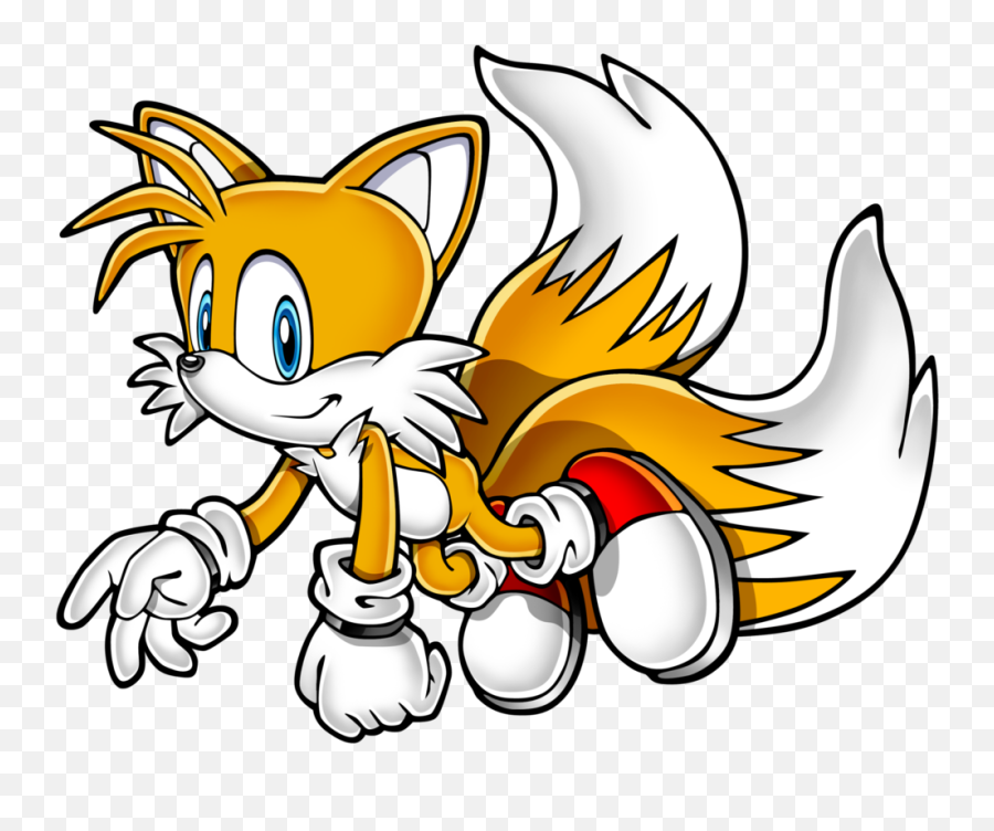 Sonic And Tails Clipart Clipartfox Emoji,Tails Transparent