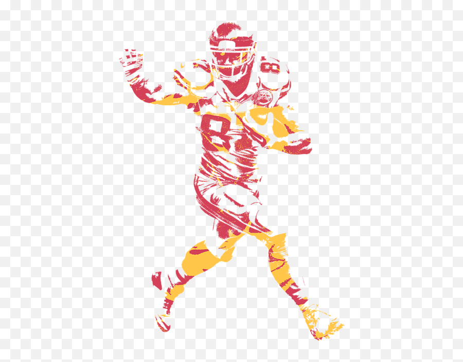 Travis Kelce Kansas City Chiefs Apparel T Shirt Pixel Art 1 Emoji,Travis Touchdown Png
