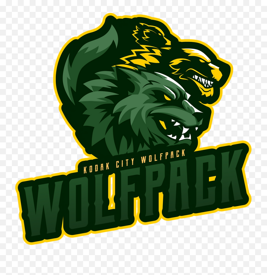 Football Kodak City Wolfpack Rochester Emoji,Kodak Logo Png