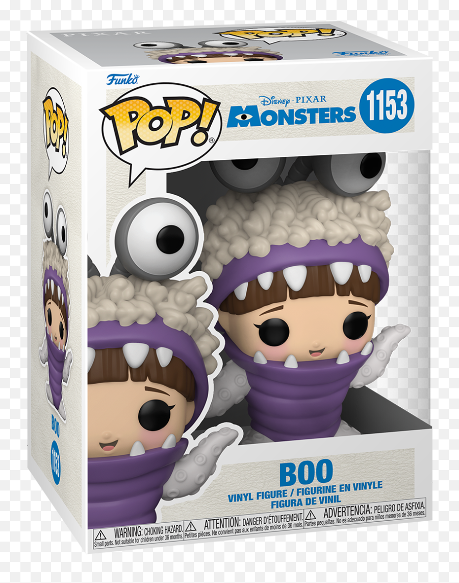 Pre - Order Funko Pop Disney Monsters Inc Boo W Hood Up Emoji,Monster Inc Png