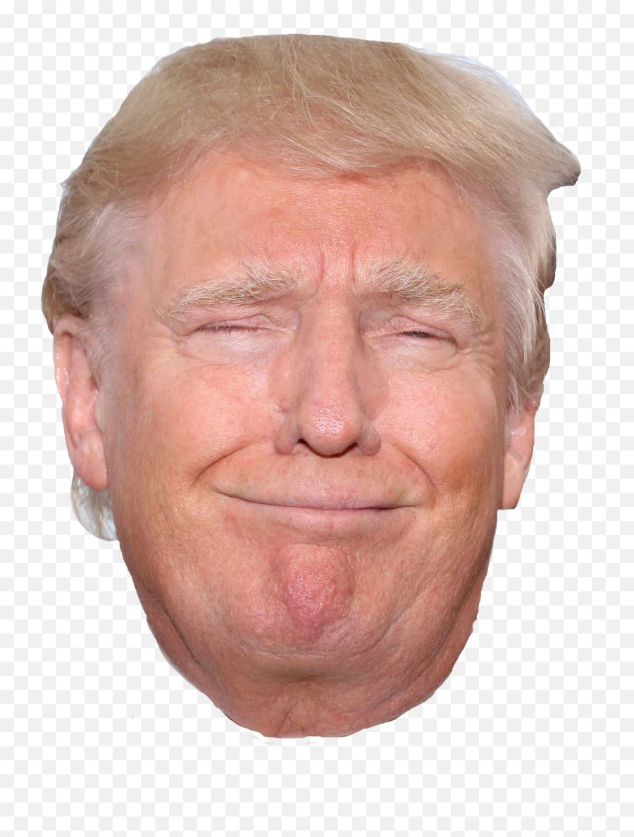 Donald Trump Face - Transparent Background Trump Face Emoji,Transparent Face