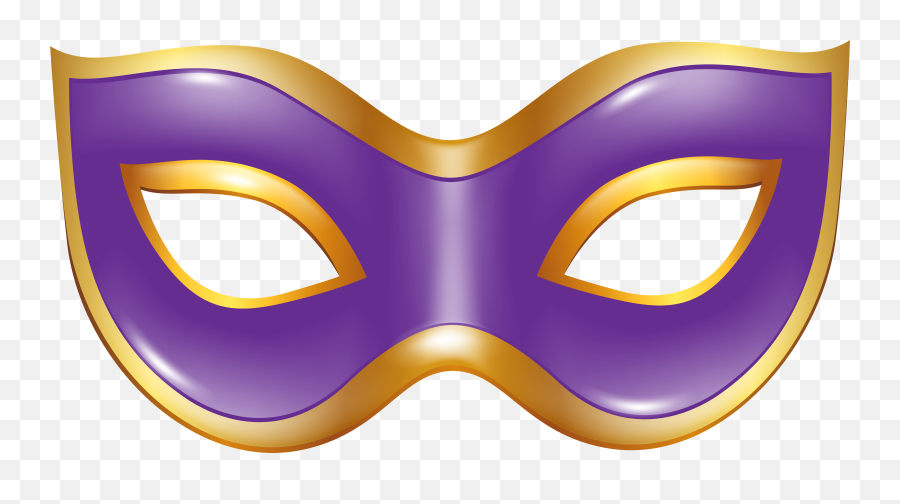 8000x4129 Carnival Mask Purple Transparent Png Clip Art - Mask Clip Art Free Transparent Background Emoji,Mardi Gras Clipart