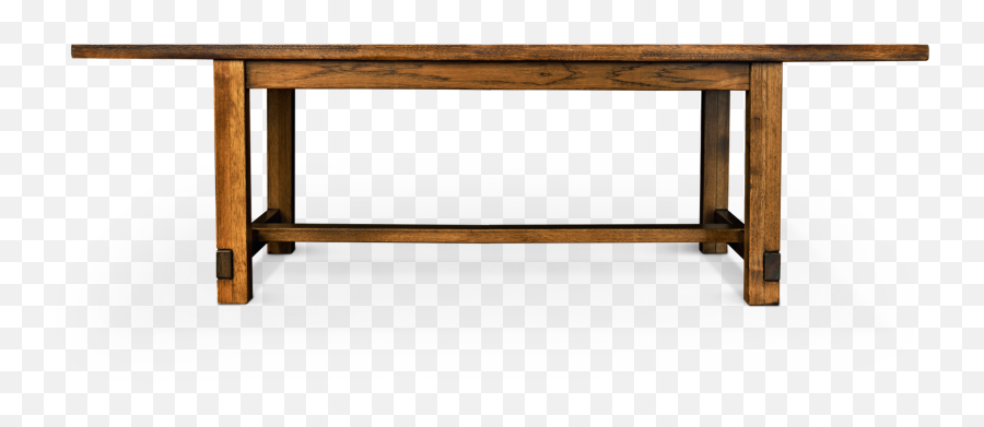 Handcrafted Farmhouse Table In Dining - Transparent Png Farmhouse Table Emoji,Table Transparent
