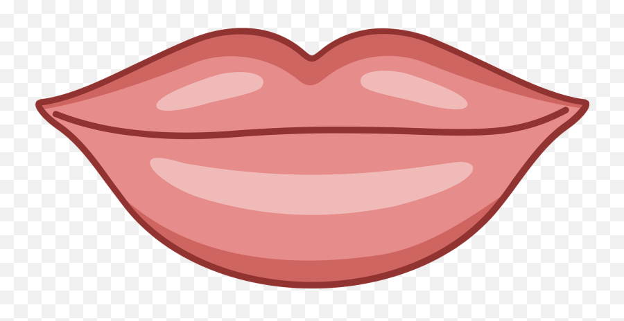 Lips Clipart - Lips Clipart Emoji,Lips Clipart