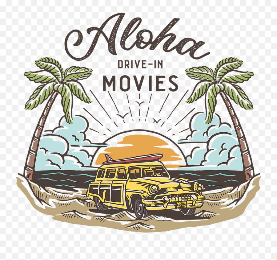 Aloha Drive - Ala Moana Movie Drive Emoji,Moana Logo