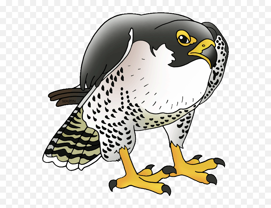 Free Falcon Clipart Download Free Clip - Cartoon Peregrine Falcon Clipart Emoji,Falcon Clipart