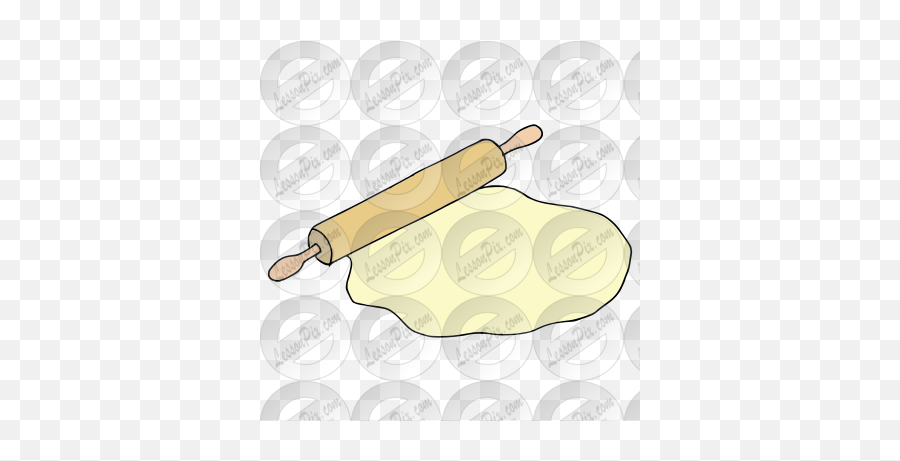 Dough Picture For Classroom Therapy Use - Great Dough Clipart Rolling Pin Emoji,Rolling Pin Clipart