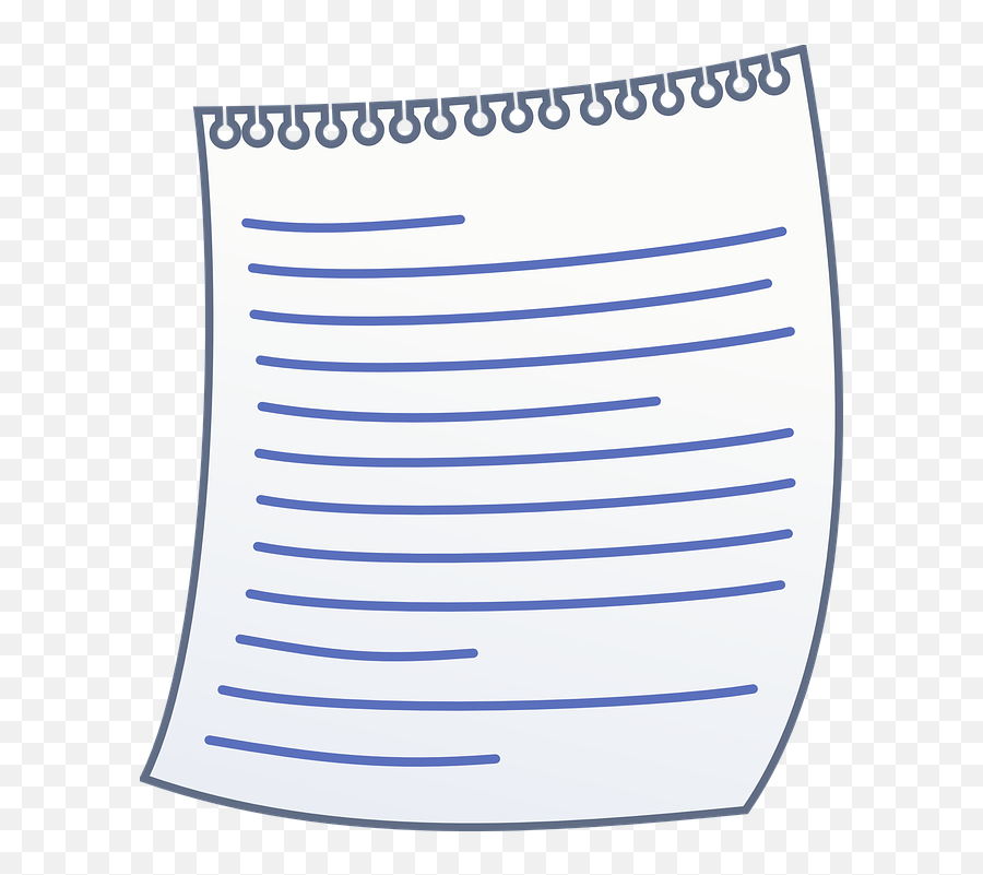 Archive Paper Sheet - Paper Written Png Emoji,Piece Of Paper Png