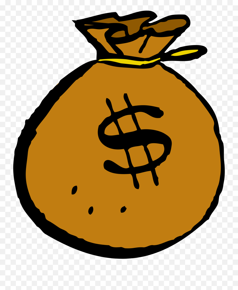 Download Clip Art Png - Money Bag Clipart Emoji,Money Clipart