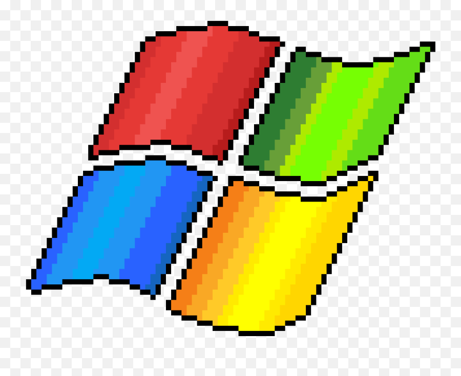 Pixilart - Phoenix Wright Emoji,Windows Xp Logo