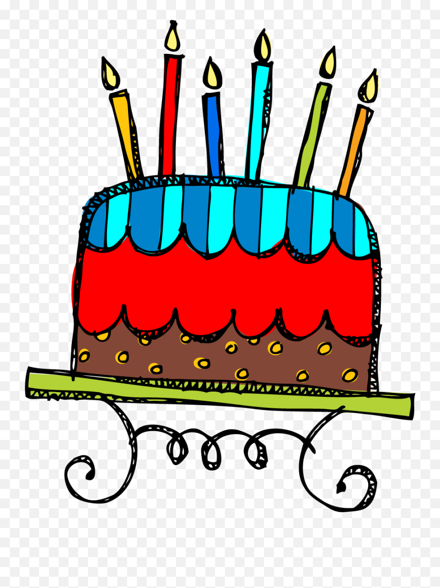 Birthday Clip Art - Birthday Cake Free Clip Art Emoji,Birthday Clipart