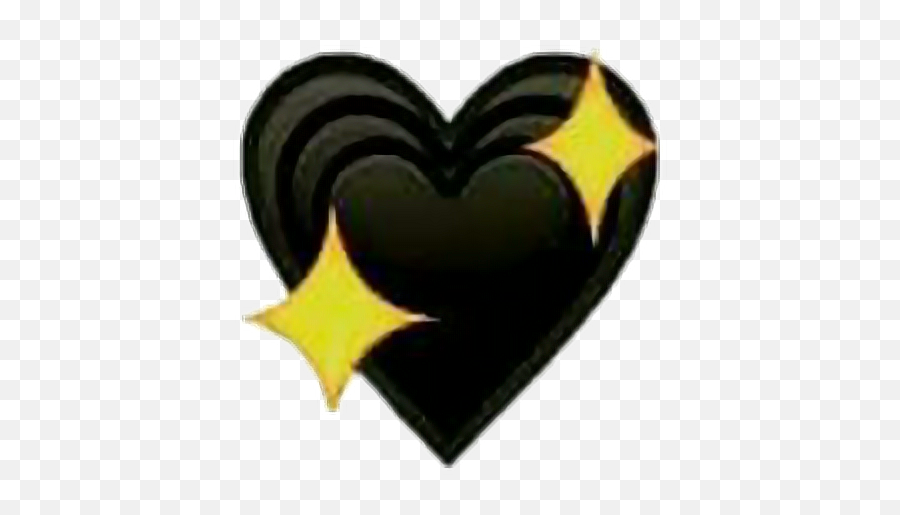 Black Heart Emoji Png Transparent Png - All Black Emojis Aesthetic,Black Heart Emoji Png