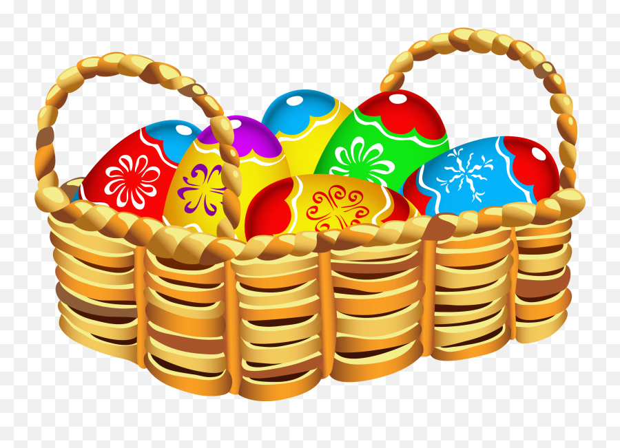 Egg Clipart Emoji Egg Emoji Transparent Free For Download - Easter Egg Basket Transparent Background Easter Basket Clipart,Egg Png