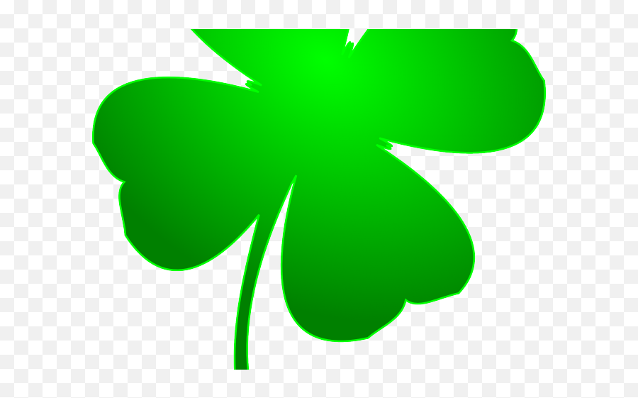 Luck Clipart Ireland - Fourleaf Clover Png Download Bad Four Leaf Clover Drawing Emoji,Bingo Card Clipart