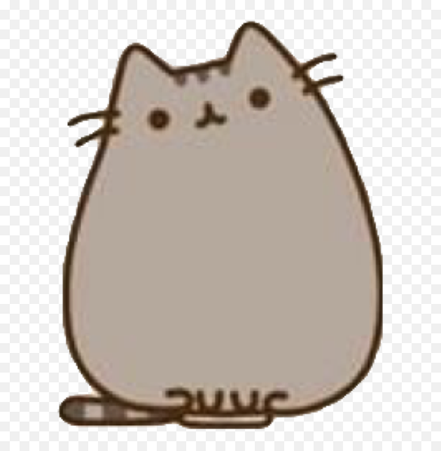 Pusheen Cat Whiskers Grey Freetoedit - Cat Chibi Pusheen Emoji,Cat Whiskers Clipart
