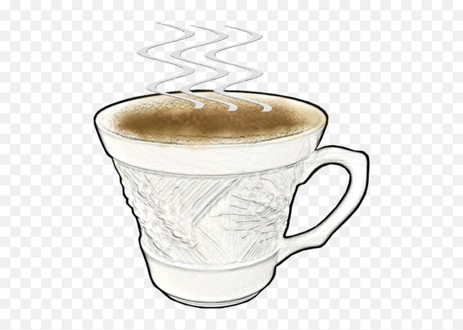 Coffee Image - Cup Clipart Full Size Clipart 3886915 Emoji,Steaming Coffee Mug Clipart