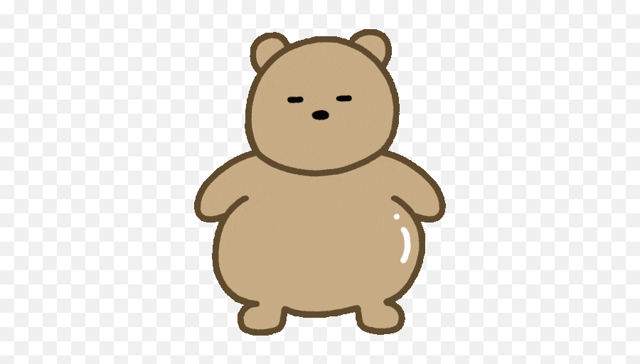 Bear Brown Sticker - Bear Brown Cute Discover U0026 Share Gifs Emoji,Cute Transparent Stickers