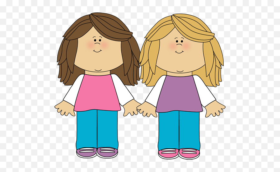 Sister - Clip Art Sisters Emoji,Sister Clipart