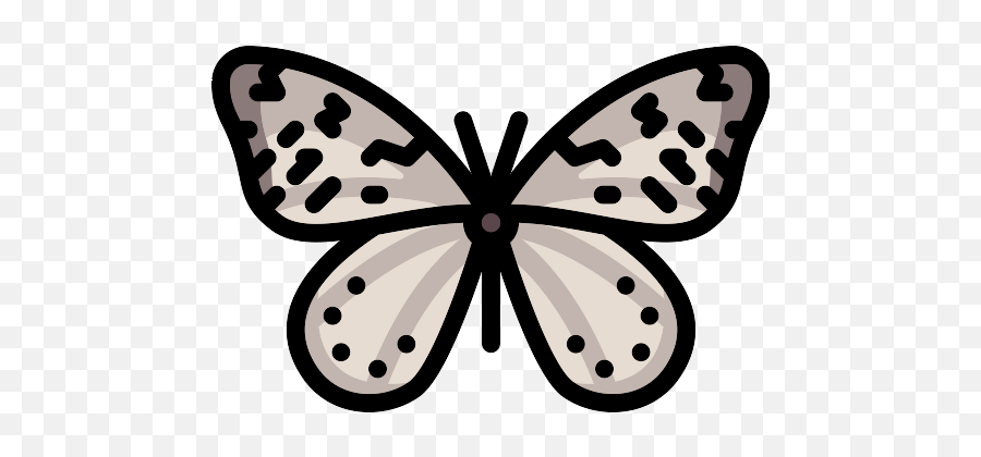 Butterfly Silhouette Vector Svg Icon - Png Repo Free Png Icons Dot Emoji,Butterfly Silhouette Png