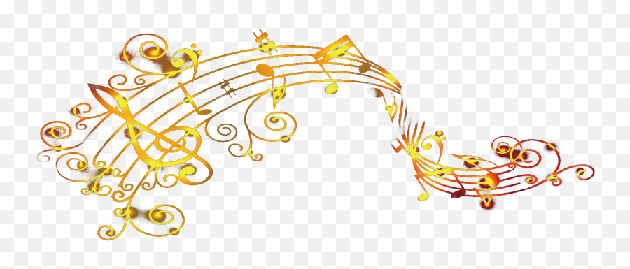 Musical Note Gold - Gold Notes Pattern Png Download 1920 Transparent Background Golden Music Notes Png Emoji,Music Notes Png