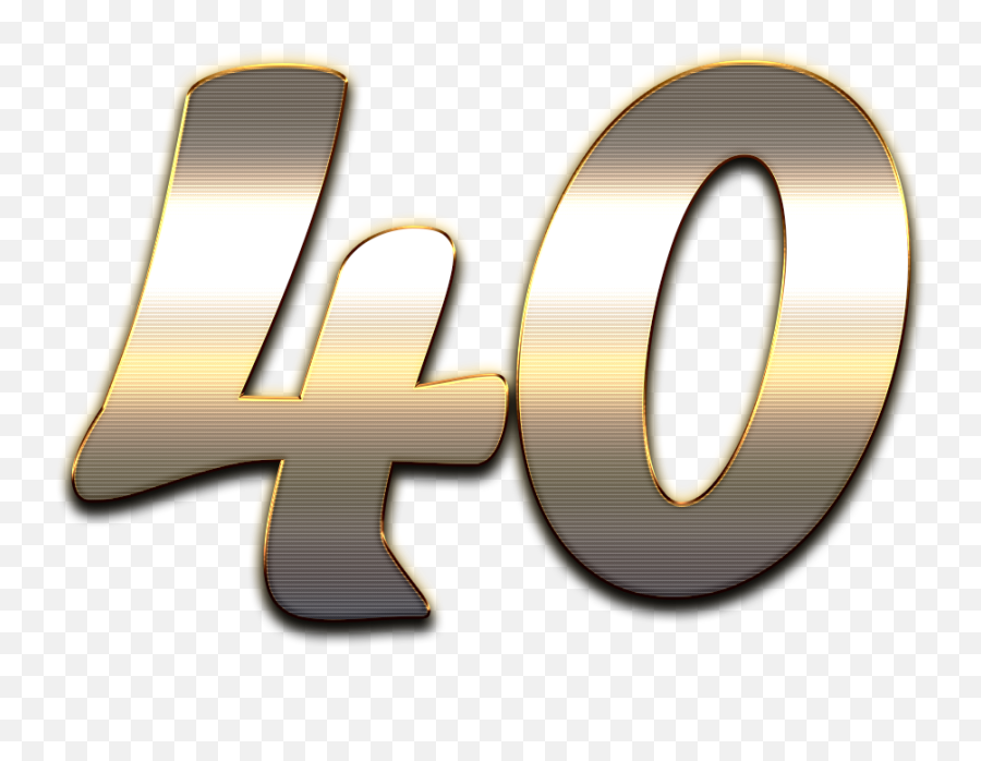 Logo Png - Transparent Number 40 Png Emoji,Number Logo