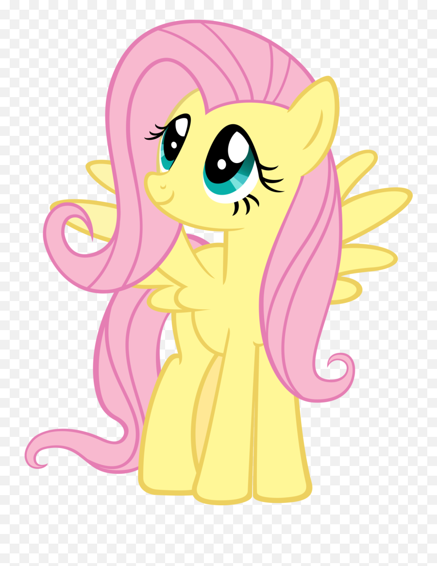 My Little Pony Fluttershy Big Face - Fluttershy My Little Pony Applejack Emoji,My Little Pony Png