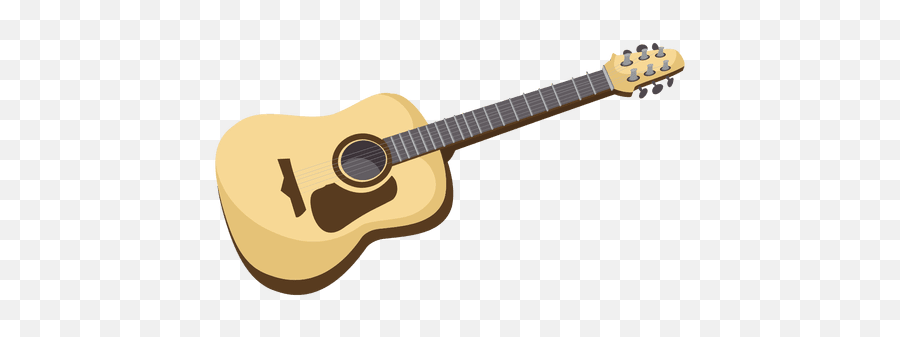 Acoustic Guitar - Violão Em Png Emoji,Guitar Transparent