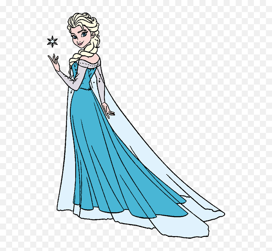 Disney Princess Clipart Frozen Elsa - Elsa Clipart Emoji,Princess Clipart