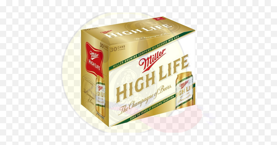 Miller High Life - Product Label Emoji,Miller High Life Logo