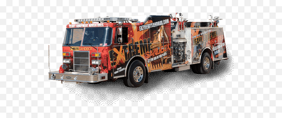 The Fire Truck Extreme Sandbox - Cudtom Fire Truck Emoji,Fire Truck Png