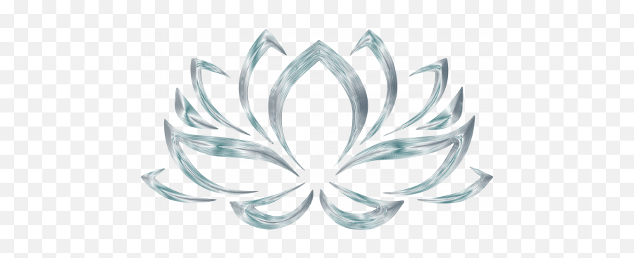 Lotus Flower Transparent Background Png - Flor De Lotus Silhueta Emoji,Lotus Flower Transparent Background