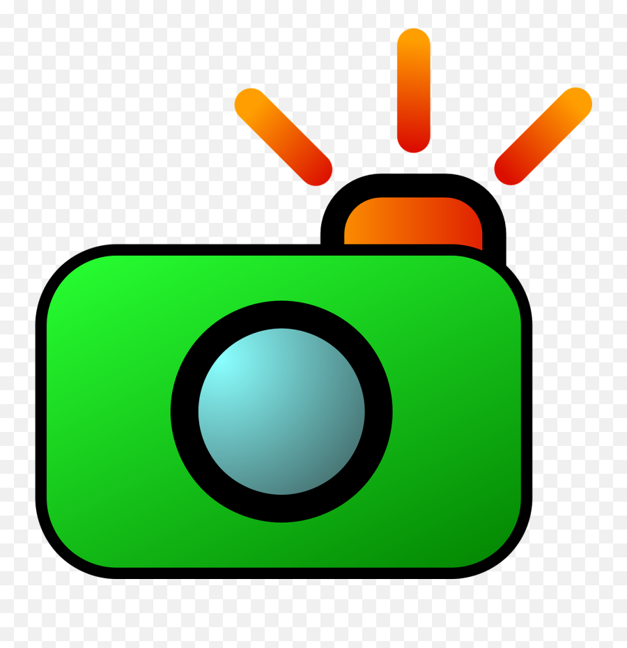 Photography Clipart Free - Camera On Clipart Emoji,Free Camera Clipart