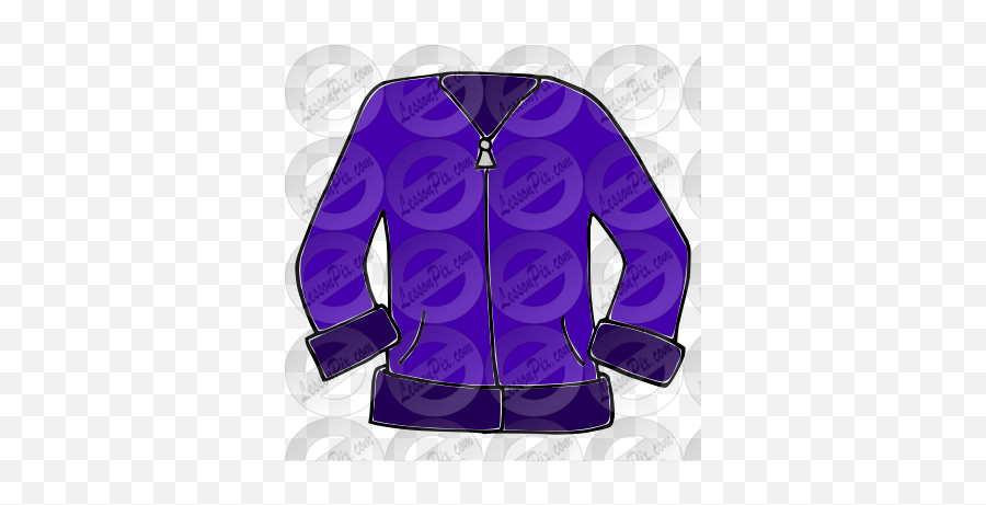 Jacket Picture For Classroom Therapy - Long Sleeve Emoji,Jacket Clipart