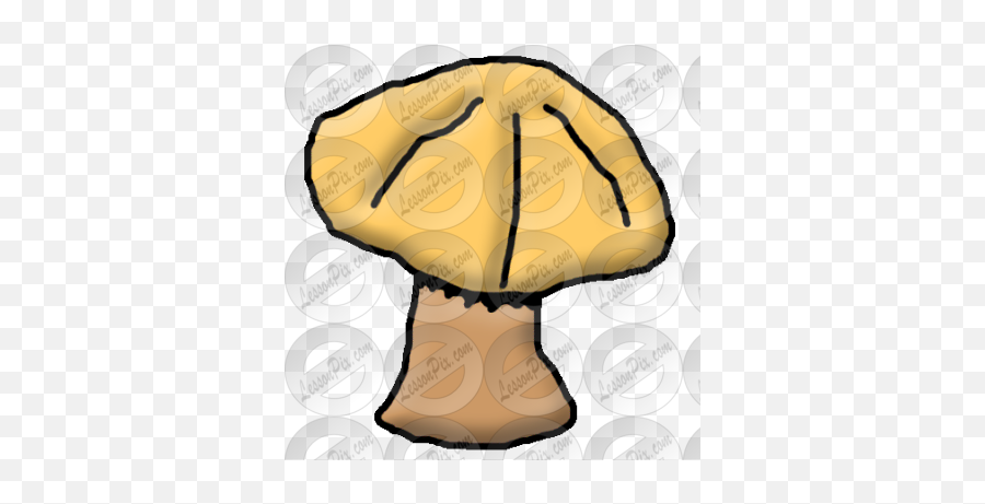 Mushroom Picture For Classroom Therapy Use - Great Emoji,Fungus Clipart