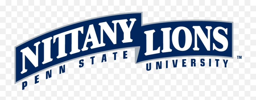Penn State Nittany Lions Wordmark Logo - Ncaa Division I Emoji,Penn State Logo Transparent