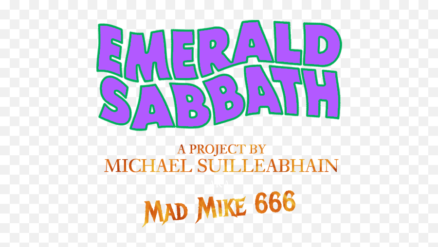 Download Black Sabbath Emerald Sabbath - Full Size Png Image Emoji,Black Sabbath Logo Png