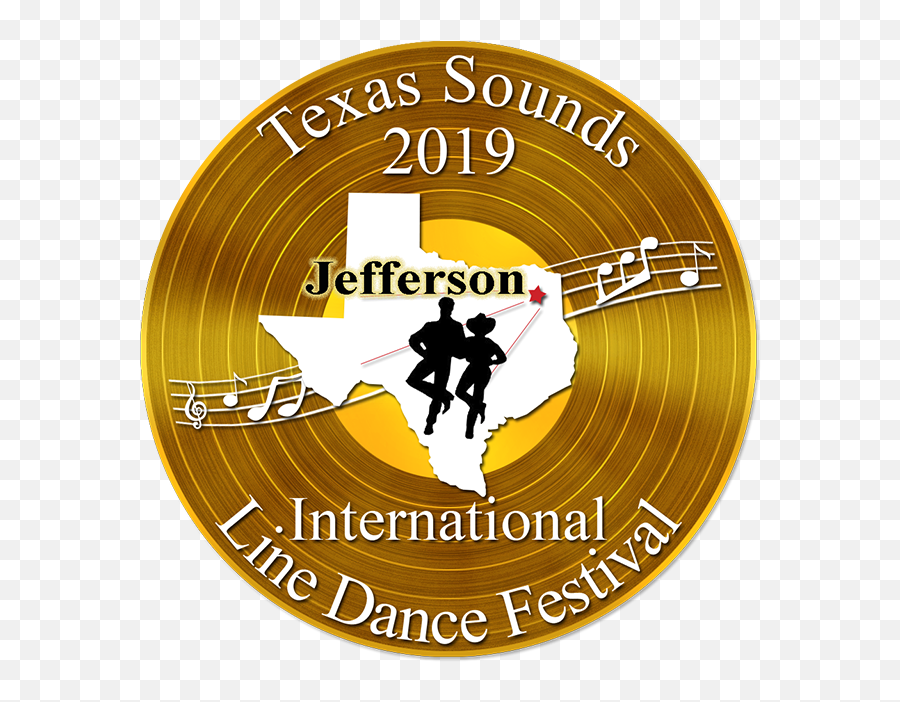 2019 Texas Sounds Line Dance Logo Flat - Circle Emoji,Dance Logo