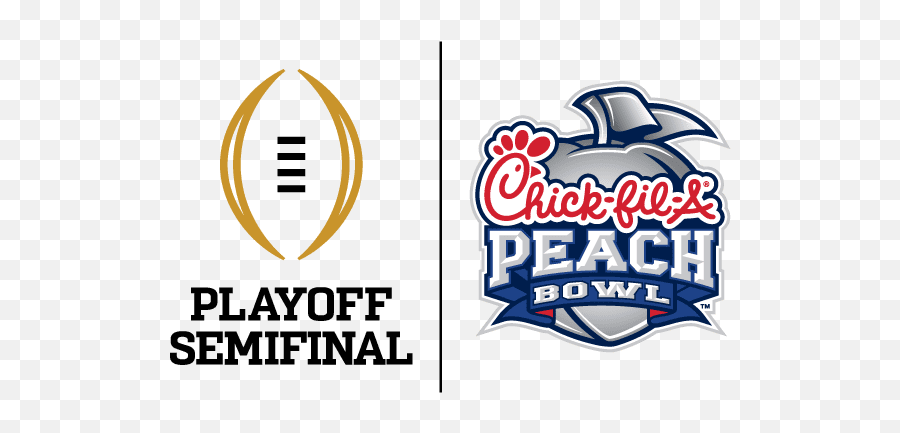 2019 Chick - Fila Peach Bowl Preview Emoji,College Football Playoff Logo