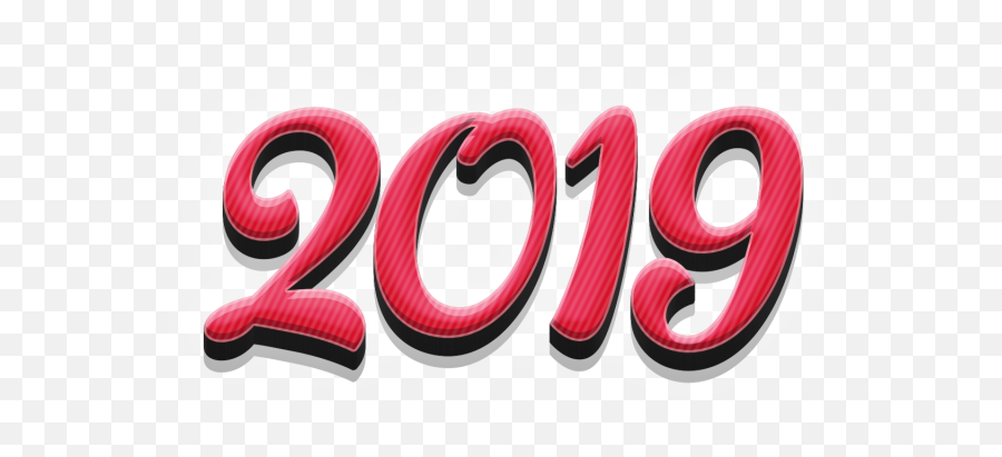 2019 Year Png - Png 2019 Emoji,2019 Png