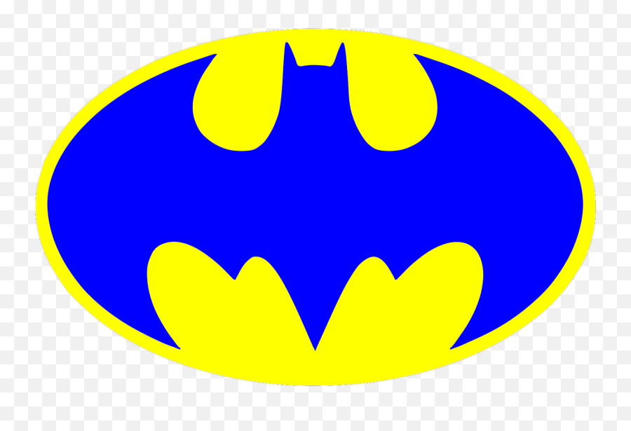 Blue Batman Logo Clip Art At Clker - Batman Stencil For Face Painting Emoji,Batman Logo Png