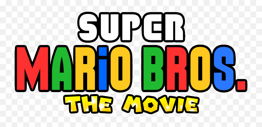 The Movie - Super Mario Emoji,Super Mario Bros Logo