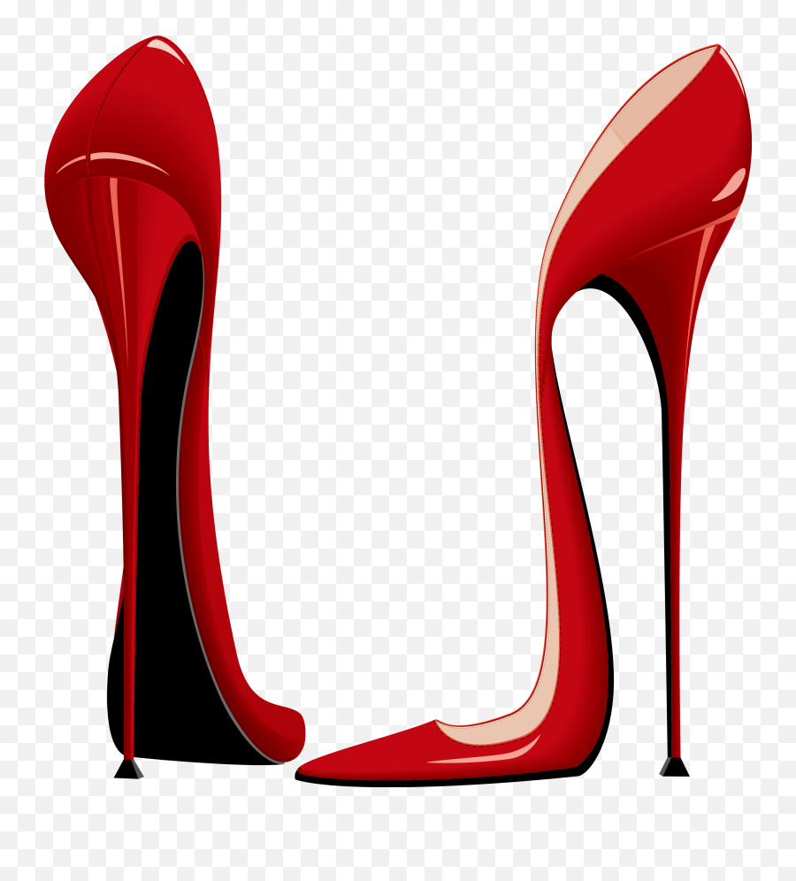 High Heeled Footwear Shoe - High Heel Shoe Vector Clipart Vector Tacon Png Emoji,High Heel Clipart