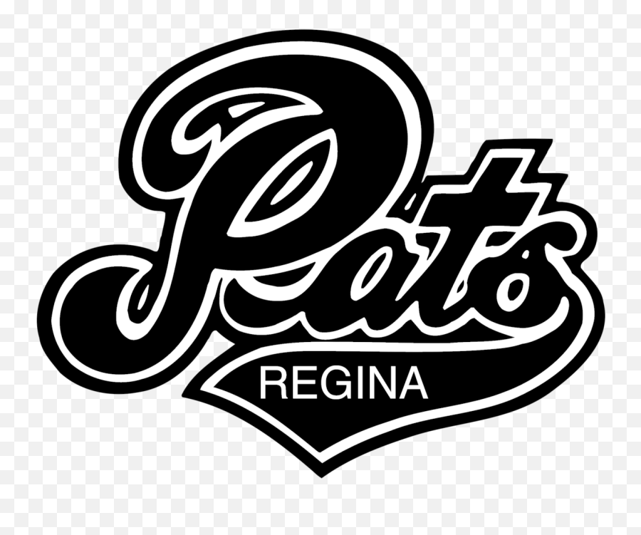 Regina Pats Logo Black And White - Regina Pats Emoji,Pats Logo