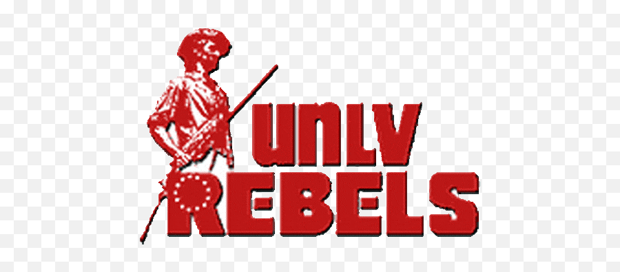 Unlv Rebels Primary Logo - 70s Unlv Rebels Logo Emoji,Unlv Logo