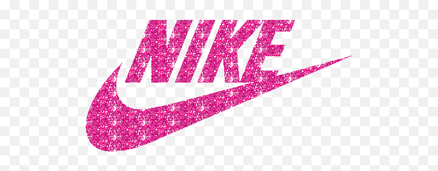 Nike Wallpaper Glitter Graphics - Nike Logo Pink Glitter Emoji,Nike Logo Wallpaper