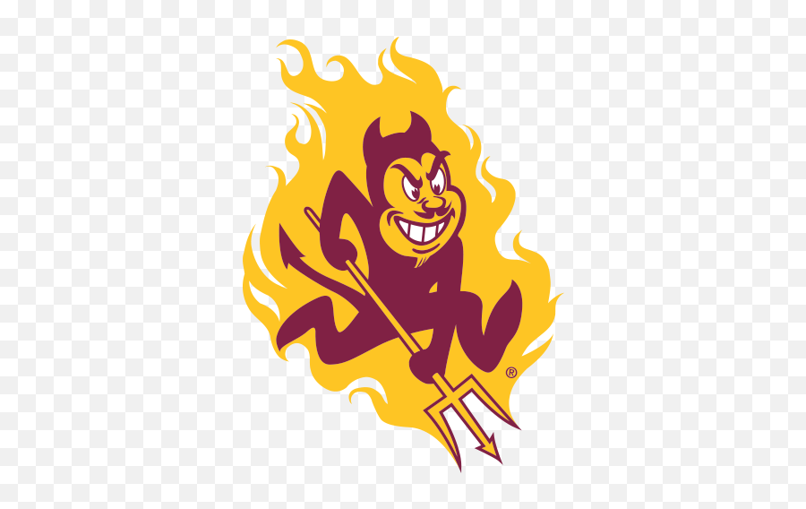 Arizona State University Logo - Asu Devil Logo Png Emoji,Asu Logo